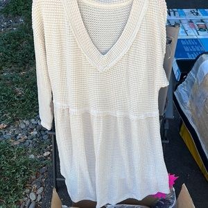 Womens long sleeve sweater